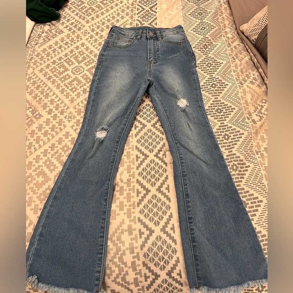 Girls flare jeans